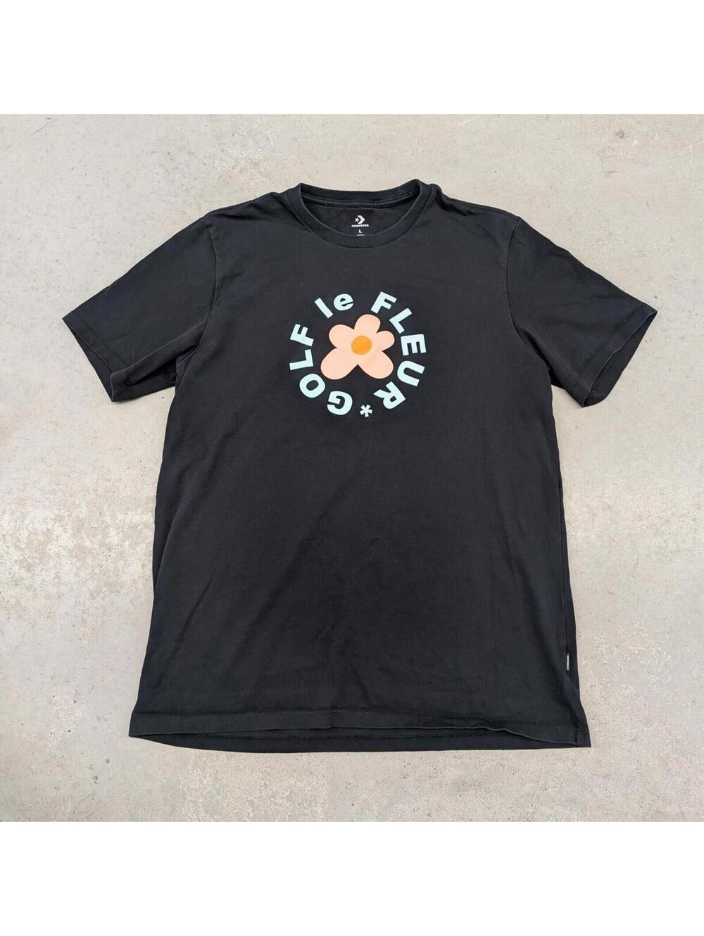 Converse Golf Le Fleur Tyler The Creator Black T-shirt
